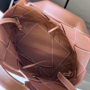 Uubags | Loewe Surplus Leather Woven Basket Bag In Tan 24x16x23cm - 2