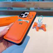 Uubags | Hermes phone case in orange - 2