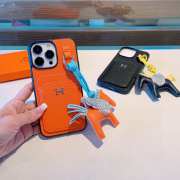 Uubags | Hermes phone case in orange - 4