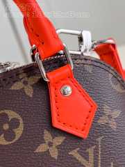 Uubags | Louis Vuitton M82717 Nano Alma Monogram Canvas/ Orange Bag 18x12x8cm - 2