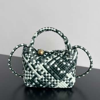 Uubags | Bottega Veneta Mini Tosca Tricolour Leather Bag 20x15.5x7cm