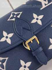 Uubags | Louis Vuitton M46386 Diane Navy Blue Bag 23x16x8.5cm - 6