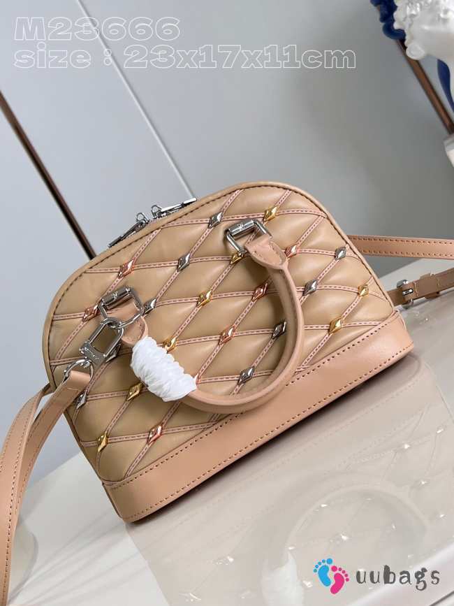 Uubags | Louis Vuitton M24153 Alma BB Ba In Beige 23.5x17.5x11.5cm - 1