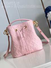 Uubags | Louis Vuitton M47038 Reserve Neonoé BB bag in opal pink 20x20x13cm - 1