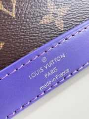 Uubags | Louis Vuitton M82717 Nano Alma Monogram Canvas/ Purple Bag 18x12x8cm - 2