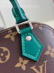 Uubags | Louis Vuitton M82717 Nano Alma Monogram Canvas/ Green Bag 18x12x8cm - 4