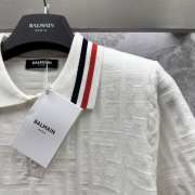 Uubags | Balmain Polo knit cardigan in white  - 4