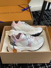 Uubags | Louis Vuitton Run 55 Trainers 'Pink' 1ABVIO Sneaker - 2