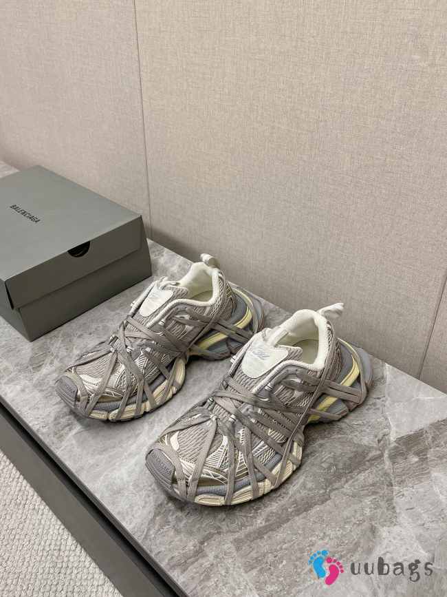 Uubags | Balenciaga 3XL Sneaker in grey/ yellow/ white - 1