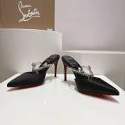 Uubags | Christian Louboutin Katie stiletto with a pointed toe in black 7cm - 4