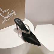 Uubags | Christian Louboutin Katie stiletto with a pointed toe in black 7cm - 5