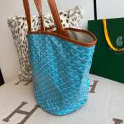 Uubags | Goyard Reversible Belharra White Coated Canvas Tote Bag 57x27x35cm - 5