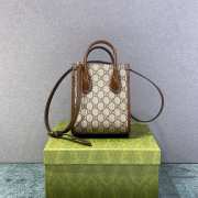 Uubags | Gucci Mini Tote Bag With Interlocking G 16x20x7cm - 5