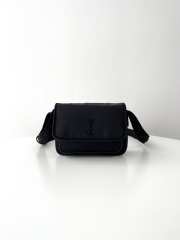 Uubags | Niki Messenger In Econyl Bag In Black 32.5x23x10cm - 1