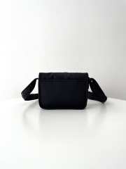 Uubags | Niki Messenger In Econyl Bag In Black 32.5x23x10cm - 5