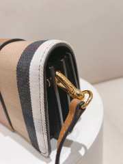 Uubags | Burberry Brown Small Buckle House Check Bag 19.5x12x5cm - 2