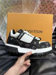 Uubags | Louis Vuitton Trainer Monogram Denim Black sneaker - 6