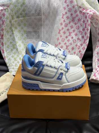 Uubags | Louis Vuitton Trainer Maxi Sneaker White Blue