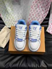 Uubags | Louis Vuitton Trainer Maxi Sneaker White Blue - 4