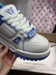 Uubags | Louis Vuitton Trainer Maxi Sneaker White Blue - 2