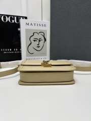 Uubags | YSL Solferino Small Satchel In Box Leather Beige 23x16x6cm - 6