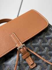 Uubags | Goyard Goyardine Calfskin Mini Alpin Backpack Tan 23x9.5x19cm - 2