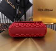 Uubags | Dolce & Gabbana Small Sicily Handbag In Red 18x11x6cm - 4