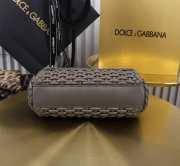 Uubags | Dolce & Gabbana Small Sicily Handbag In Grey 18x11x6cm - 4