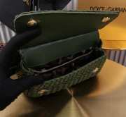 Uubags | Dolce & Gabbana Small Sicily Handbag In Green 18x11x6cm - 6