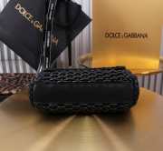 Uubags | Dolce & Gabbana Small Sicily Handbag In Black 18x11x6cm - 5