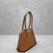 Uubags | Miu Miu leather handles bag and gold-tone hardware in cognac 33x13x21cm - 2