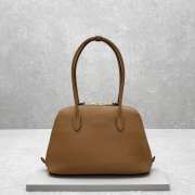 Uubags | Miu Miu leather handles bag and gold-tone hardware in cognac 33x13x21cm - 3