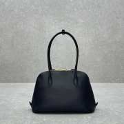 Uubags | Miu Miu leather handles bag and gold-tone hardware in black 33x13x21cm - 6