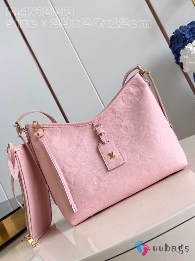 Uubags | Louis Vuitton M46288 CarryAll PM In Pink 24x30x12cm - 1