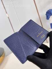 Uubags | Louis Vuitton N40678 Pocket Organizer Blue 7.5x11.1x1cm - 6