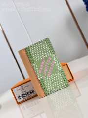 Uubags | Louis Vuitton N40632 Pocket Organizer Green 7.5x11.1x1cm - 1