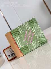 Uubags | Louis Vuitton N40636 Slender Wallet Green 11x8.5x2cm - 1