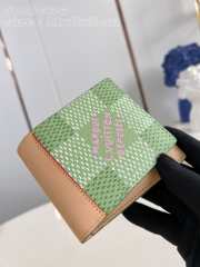 Uubags | Louis Vuitton N40636 Slender Wallet Green 11x8.5x2cm - 5