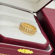 Uubags | Clash de Cartier ring 18K gold  - 3