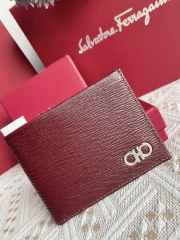 Uubags | Ferragamo Wallet In Red 12x9.5cm - 3