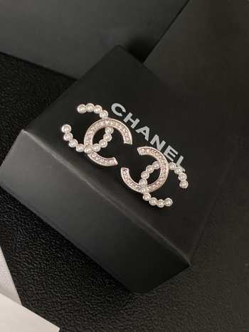 Uubags | Chanel earrings classic pearl