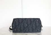 Uubags | Weekender 25 Black Maxi Dior Oblique Jacquard in black 40x33x22.5cm - 4