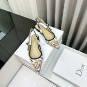 Uubags | Dior J'Adior Slingback Flat Yellow Multicolor - 4