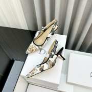 Uubags | Dior J'Adior Slingback Flat Yellow Multicolor 6.5cm - 1