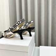 Uubags | Dior J'Adior Slingback Flat Yellow Multicolor 6.5cm - 3