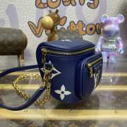 Uubags | Louis Vuitton M82335 Mini Bumbag In Blue 17x12x9.5cm - 5