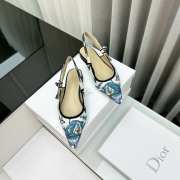 Uubags | Dior J'Adior Slingback Flat Blue Multicolor - 5