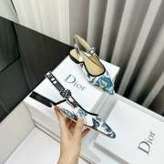 Uubags | Dior J'Adior Slingback Flat Blue Multicolor - 4