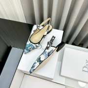 Uubags | Dior J'Adior Slingback Flat Blue Multicolor - 3