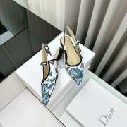 Uubags | Dior J'Adior Slingback Flat Blue Multicolor - 2